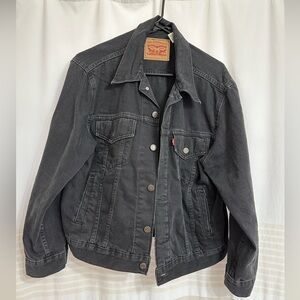 Levi’s black denim jacket